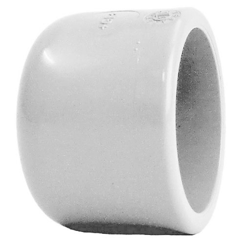 +GF+ PVC-C lijmkap grijs PN16