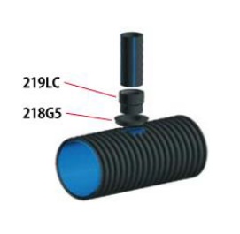 Magnum inzetverloop naar PVC / PP / PE buis