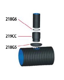 Magnum inzetverloop naar kabelbeschermingsbuis