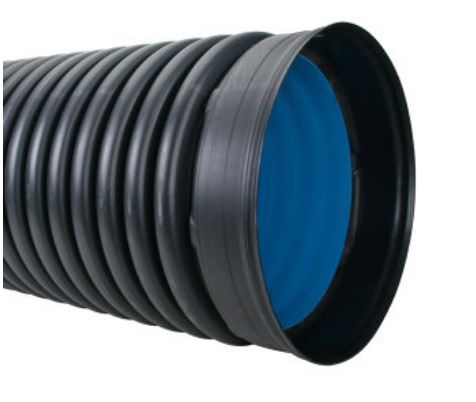 HDPE duikerbuis SGK L=6 incl. mof en rubberring