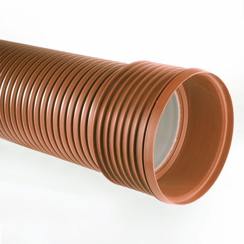 Pipelife Pragma PP buis SN8 Roodbruin