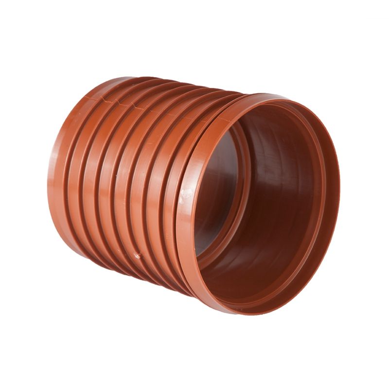 Pipelife Pragma PP steekmof Roodbruin SN8 excl. rubberringen