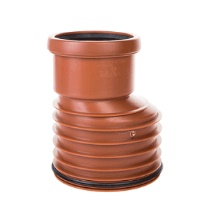 Pipelife Pragma verloopstuk SN8 man/spie exc. incl. rubberring