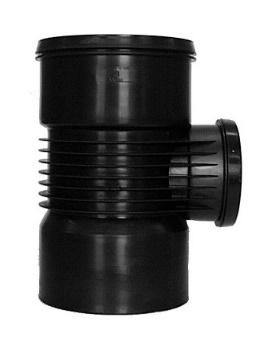 Pipelife Pragma mofinlaat 90° 3xmof zwart