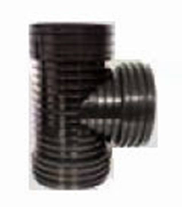PE T-stuk 90° 3x mof excl. rubber ring