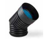 Magnum PE bocht 45° mof x spie excl. rubber ring