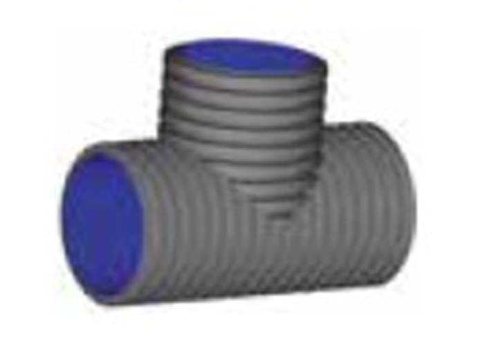 Magnum PE T-stuk 90º 3 x spie