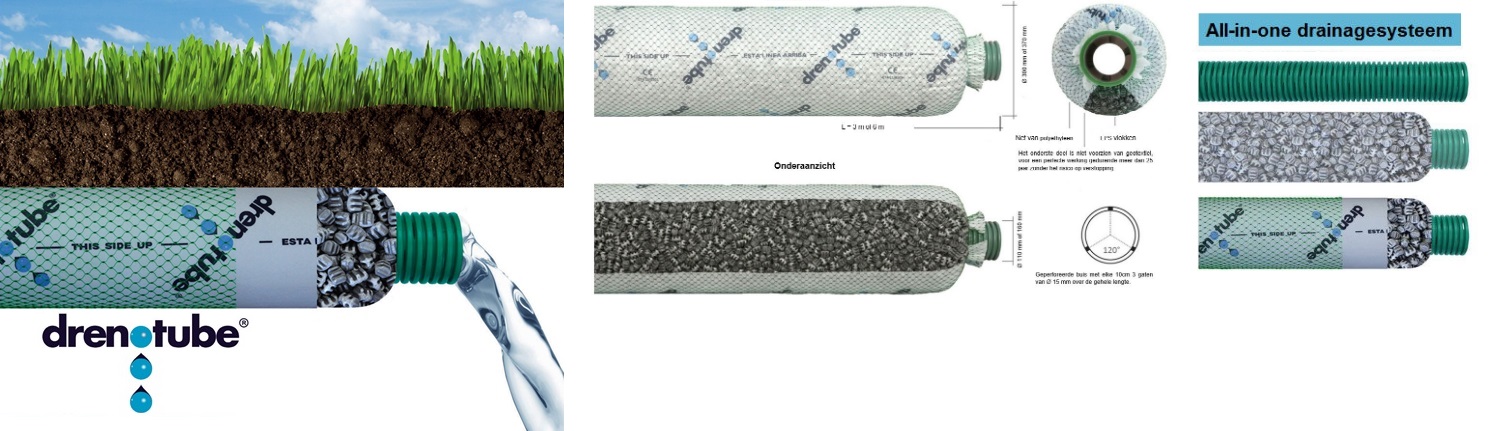 Drenotube - all-in-one - drainagesysteem