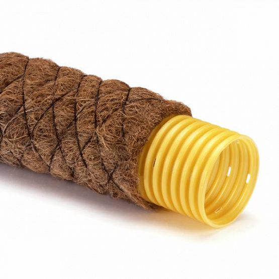 PVC drainagebuis met kokos 750 omwikkeling