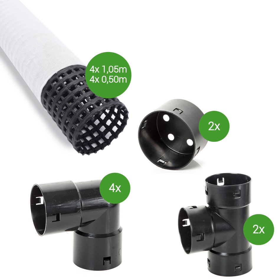 Boombeluchting-set type 1