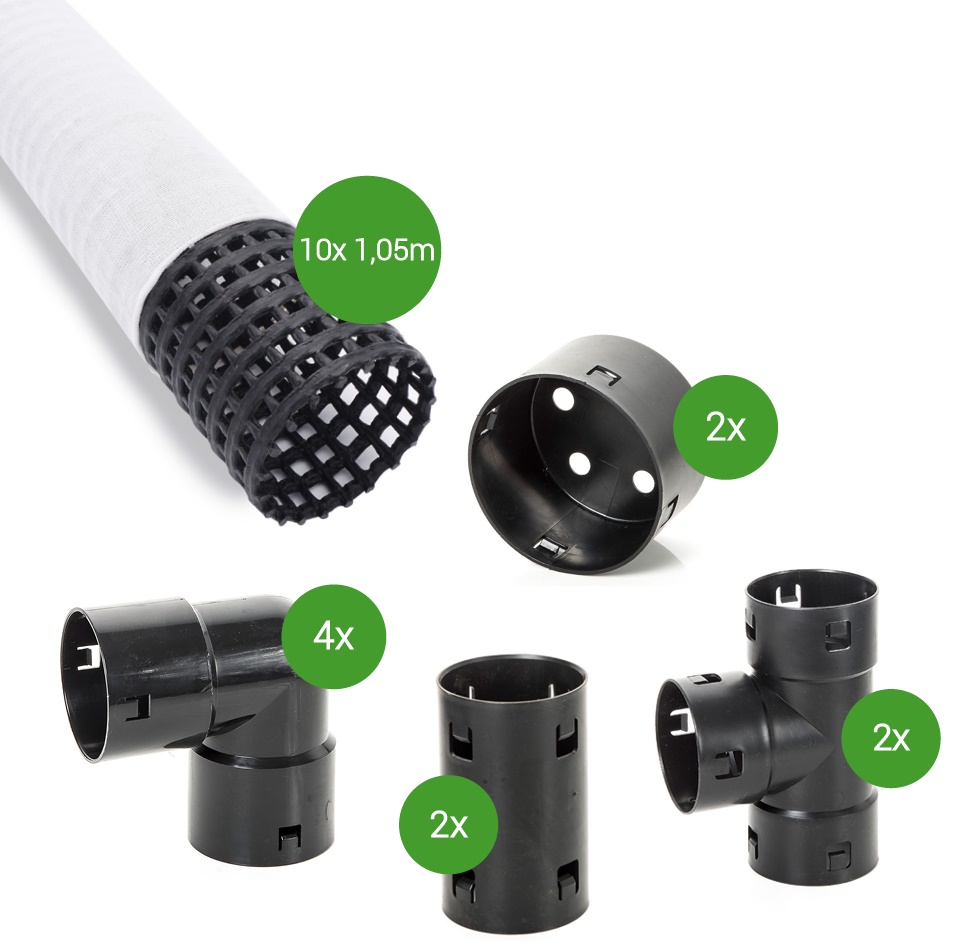 Boombeluchting-set type 2