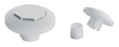 PP Parkeer- / Markeerdoppen wit