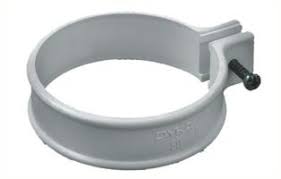 Dyka PVC ophangbeugel wit