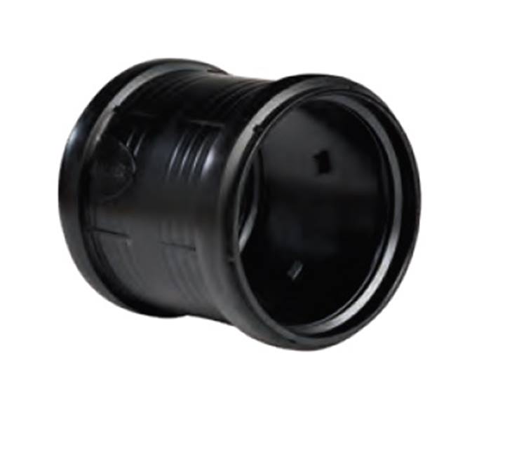 Pipelife PP Master 3 plus geluidsarm, PP steek- + overschuifmof