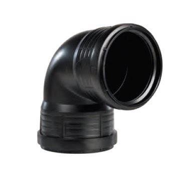 Pipelife PP Master 3 plus geluidsarm, PP bocht 87° 2xmanchet