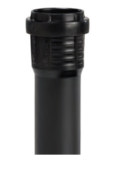 Pipelife PP Master 3 plus geluidsarm, PP passtuk L=150mm manchet/spie