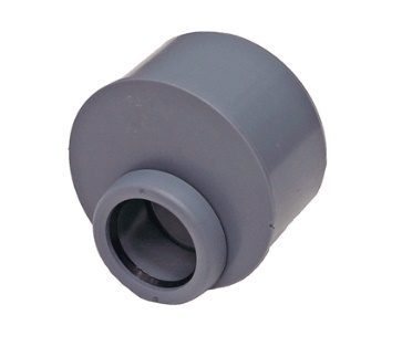 Pipelife Topfit PP verloopring exc. manchet/spie grijs