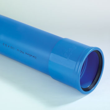 Dyka Sono PVC buis blauw L=3 met manchet