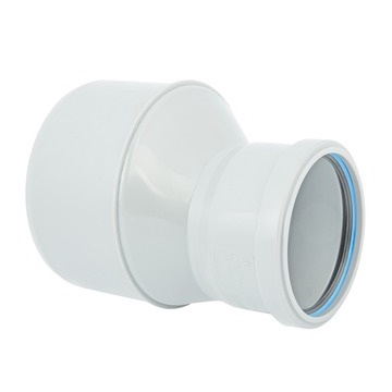 Dyka Solydo PP verloopstuk SN8 grijs 1MV