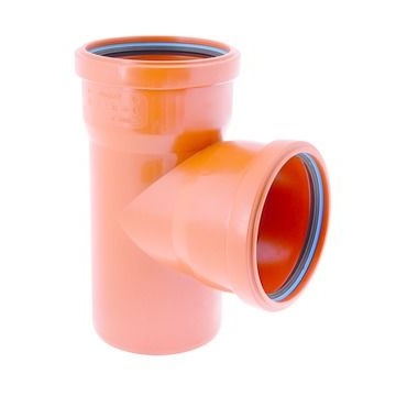 Dyka Solydo PP T-stuk SN8 RBR 90° 2MV