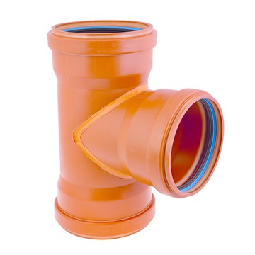 Dyka Solydo PP T-stuk SN8 RBR 90° 3MV