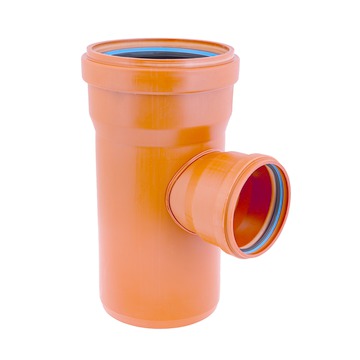 Dyka Solydo PP verloop T-stuk SN8 RBR 90° 2MV