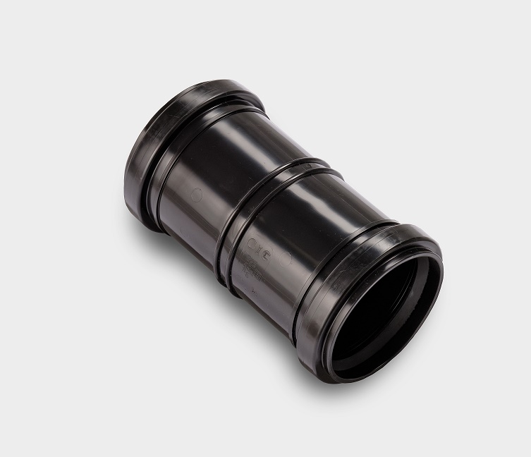 PEHD steekmof met manchetverbinding t.b.v. kabelbescherming