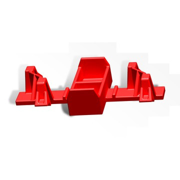 Duborain PP Rainbox 3S 1/2e klikker rood