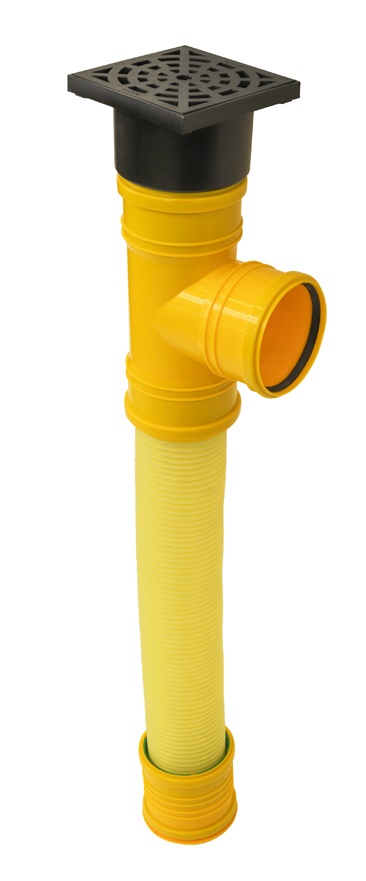 PP overstort- / ontluchtingsput 110mm