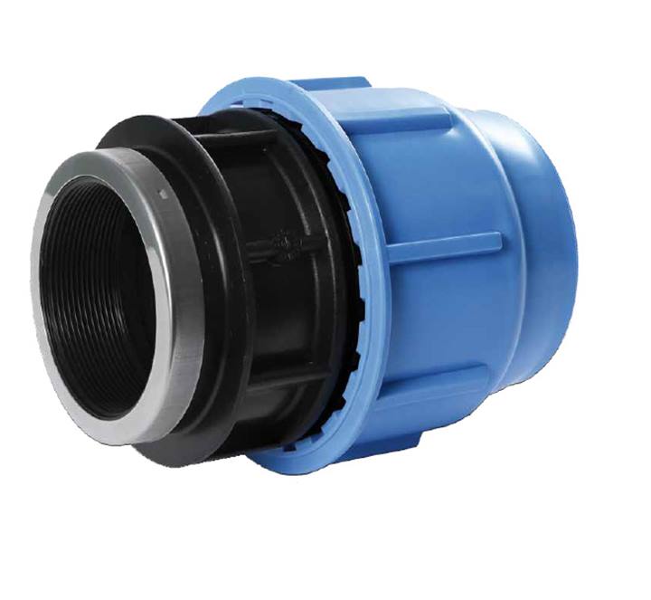 PE knel draadsok recht met bi.dr. Kiwa