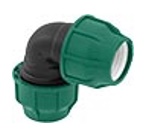 PE knel knie 90° Agro groen