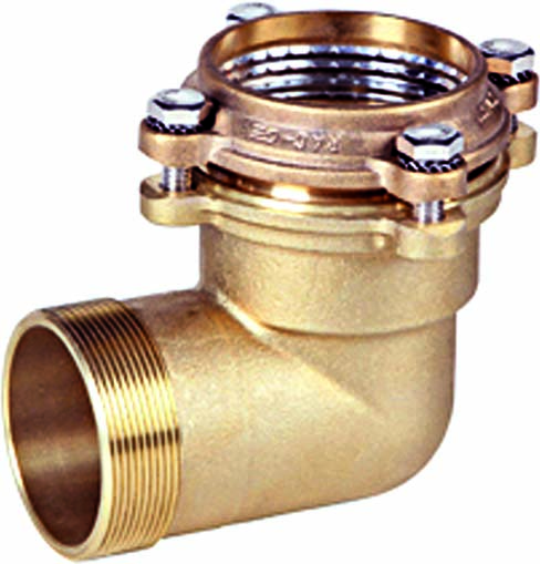 Genebre (0042) Messing PE snijring puntknie 90° bu.dr.