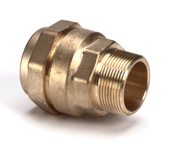 Isiflo messing PE puntstuk met bu.dr. Kiwa/Gastec (met ombouwset)