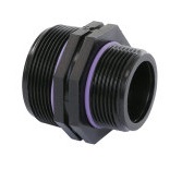 PP Self Sealing verloopnippel 2x bu.dr.