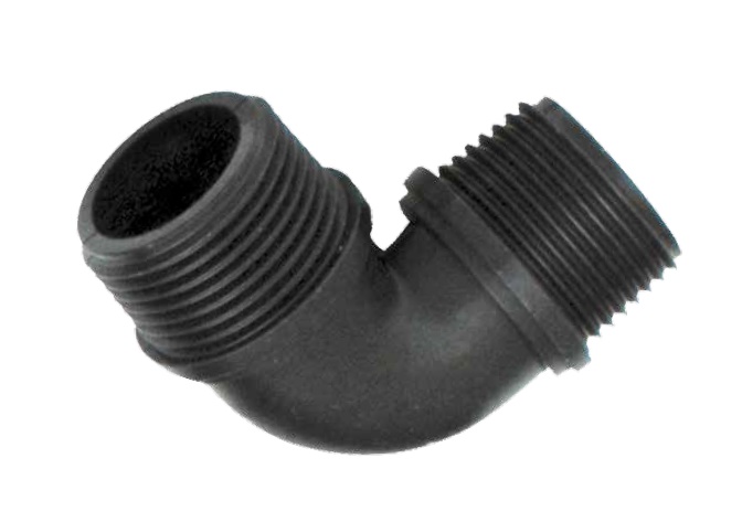 PP knie 90° 2x bu.dr.