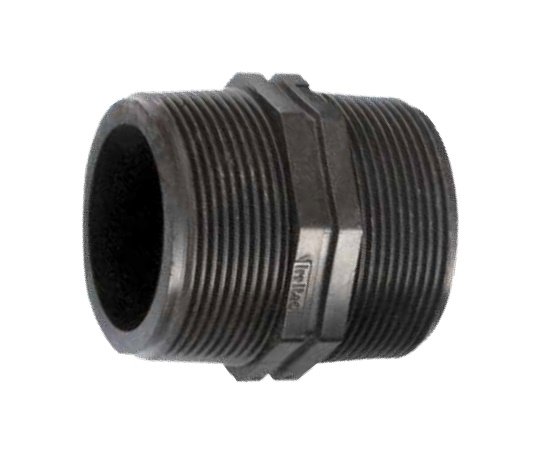 PP dubbele nippel 2x bu.dr.