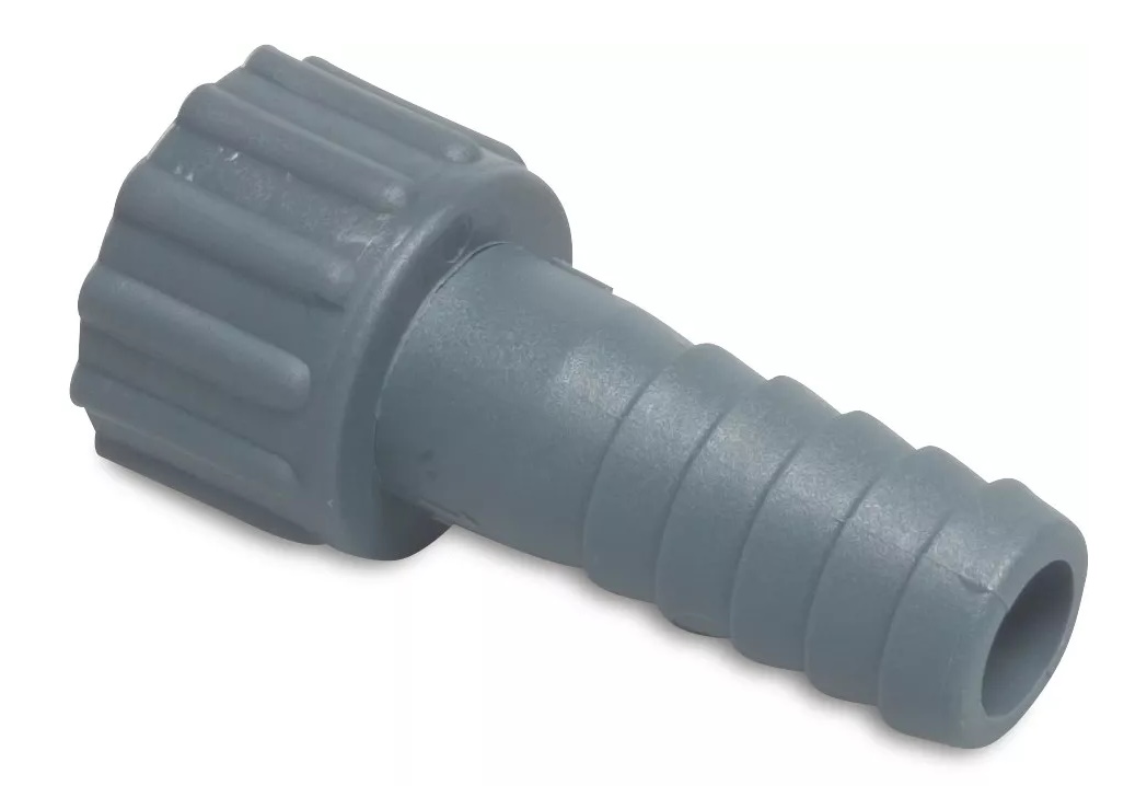 PP slangtule met binnendraad grijs