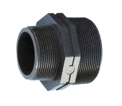 PP verloopnippel 2x bu.dr.