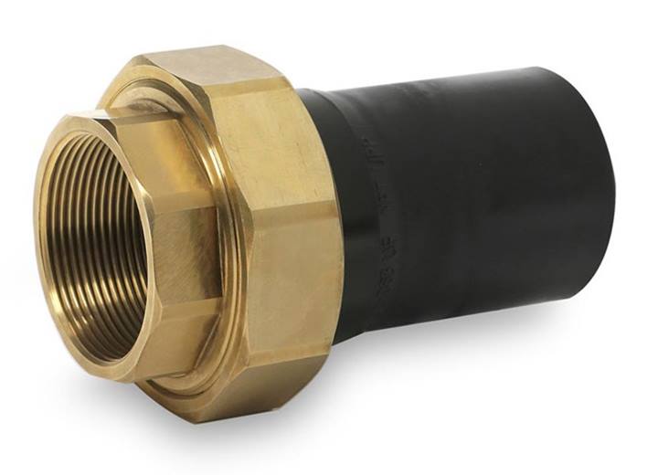 PE 3/3 adapter spie x messing bi.dr. messing PE100 SDR11, PN16