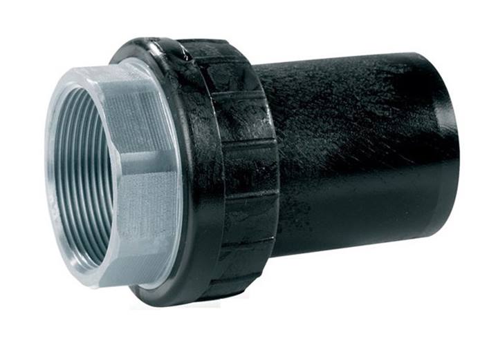 PE adapter spie x bi.dr. staalverzinkt PE100 SDR11, PN16