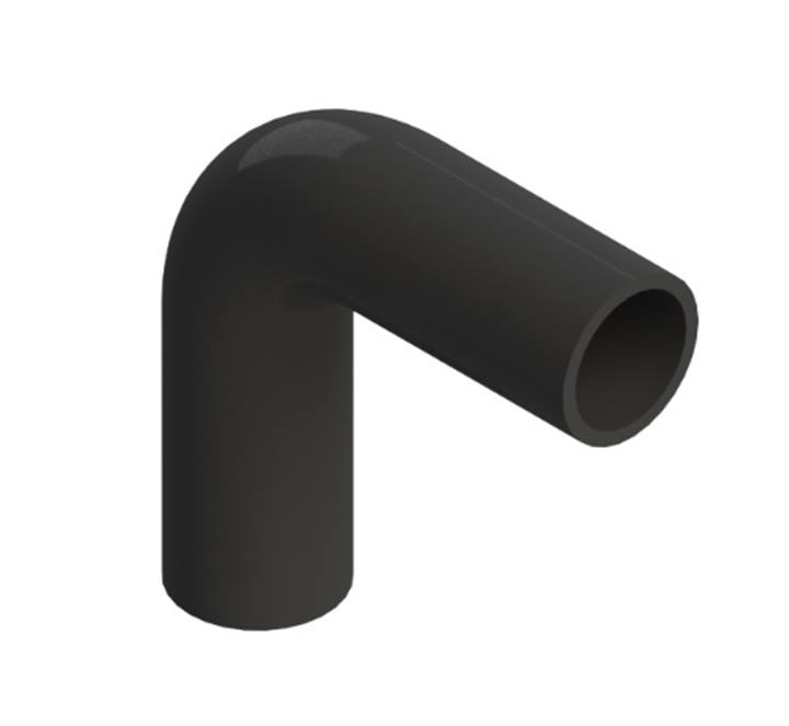 PE multibocht 90° PE100 SDR17, PN10