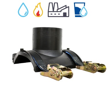 Elektrolas zadelstuk HV PE100 SDR11, PN16 (Water & Gas)