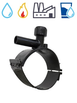 Elektrolas aanboorzadel PE100 SDR11, PN16 (Water & Gas)