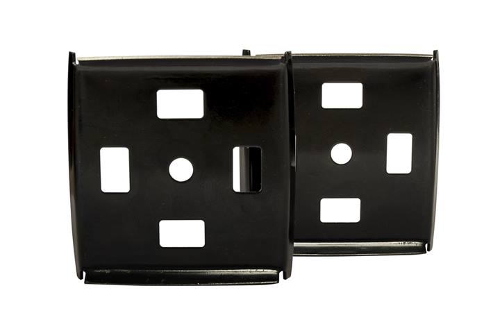 PE schraper reservemessen 4-blads (2 stuks)