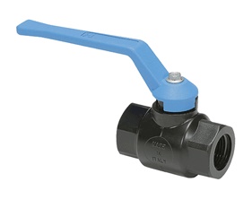 PP kogelkraan met hendel 2x bi.dr.