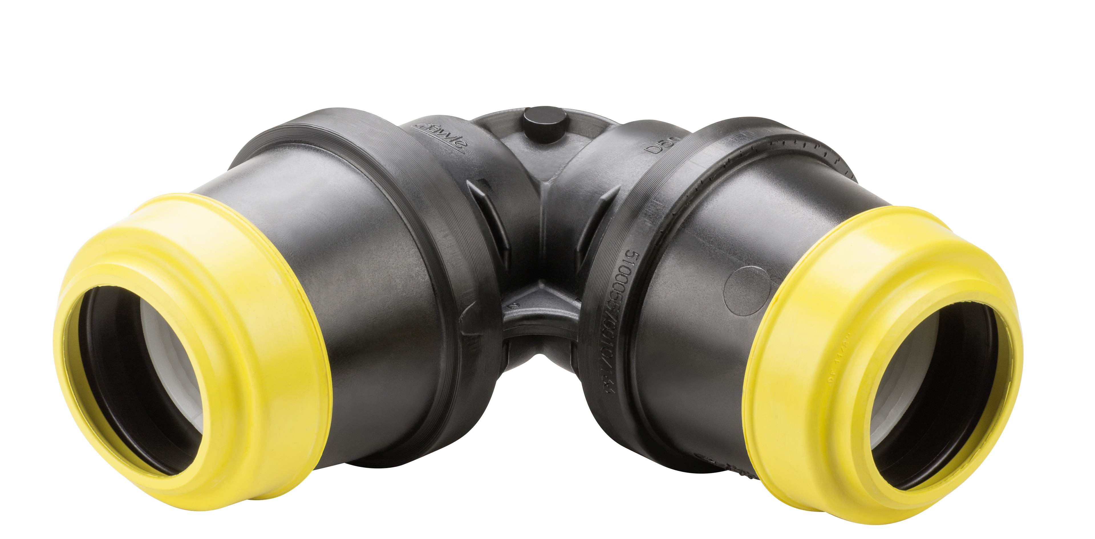 Hawle Gas verloopknie 90° 2x PE aansluiting K6491