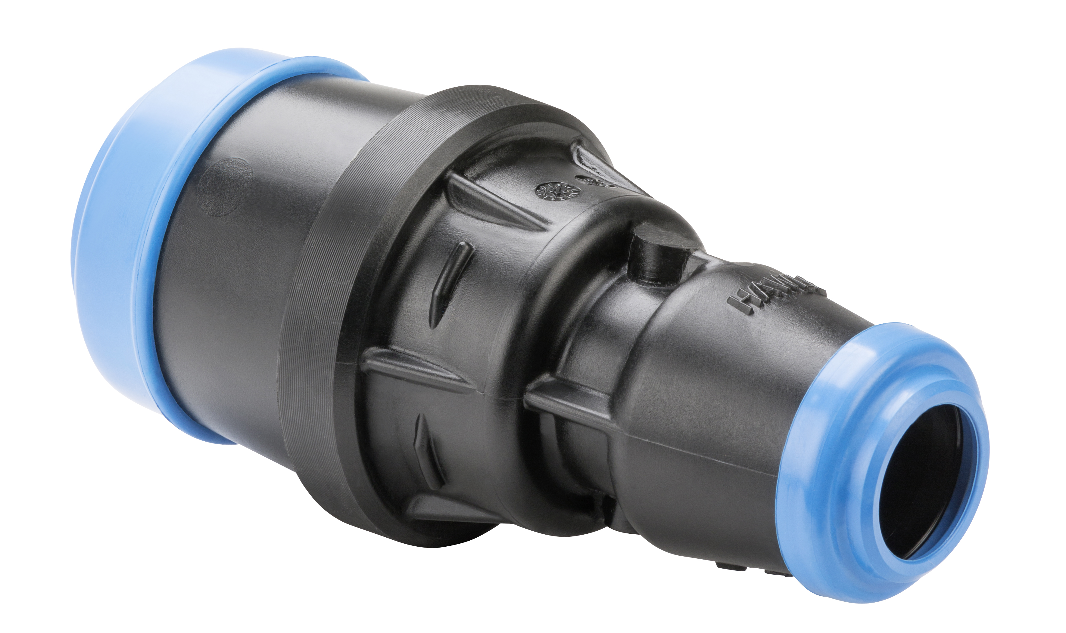 Hawle Water verloopkoppeling recht 2x PE aansluiting K6330