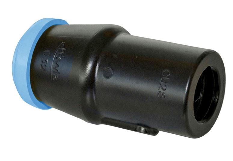 Hawle Water koppeling recht PE x CU K6380