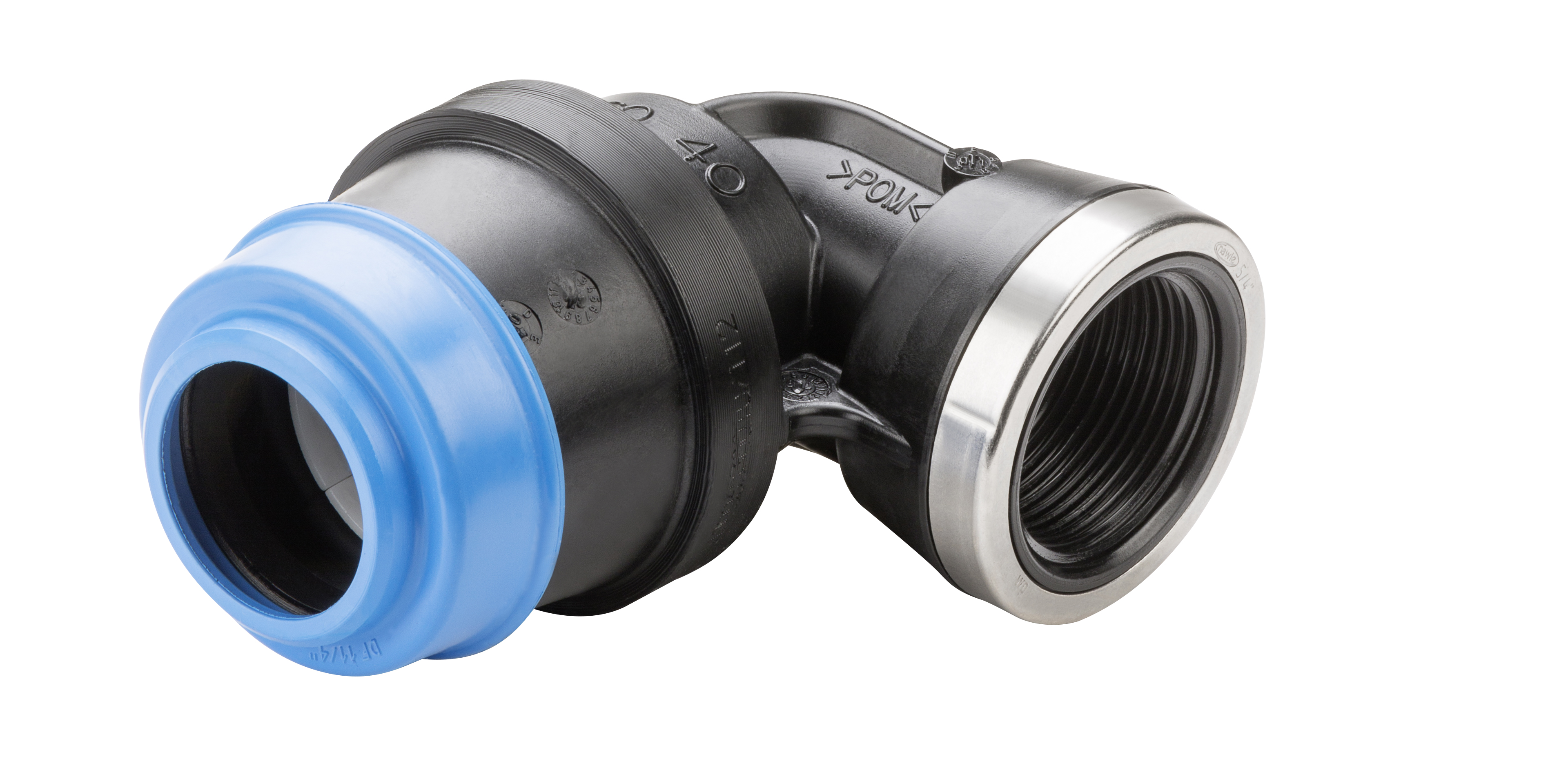 Hawle Water schroef knie 90° PE aansluiting x bi.dr. K6420