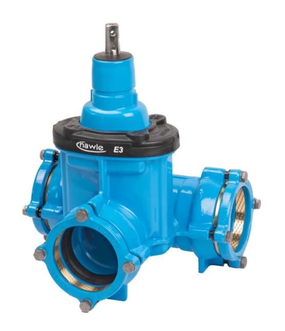 Hawle afsluiter 4343E3 systeem 2000